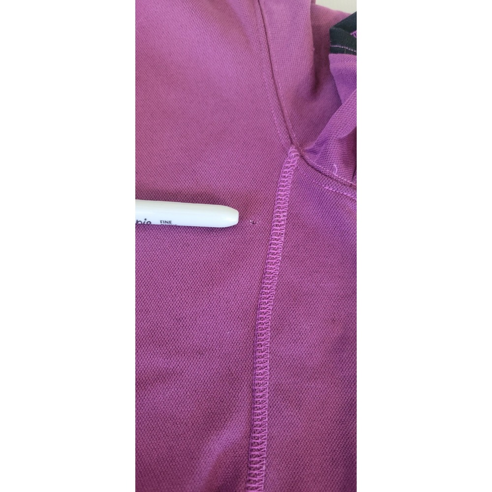 IBEX Cycling Jersey Medium Zip Front Pockets Womens Purple Short Sleeve - Picture 5 of 5
